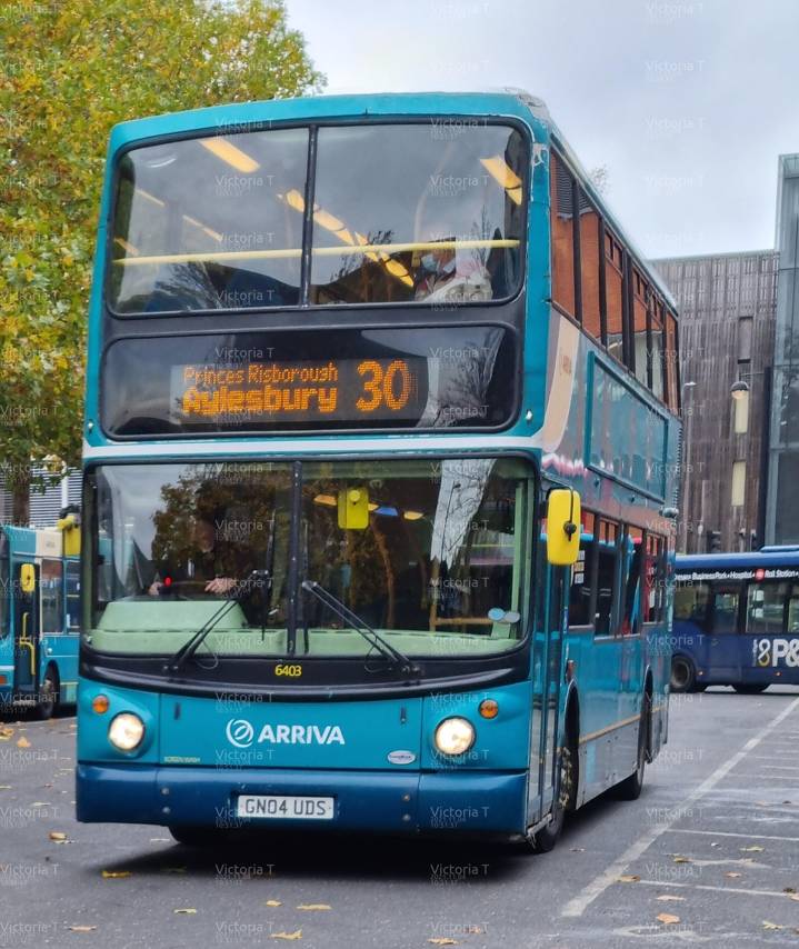 Image of Arriva Beds and Bucks vehicle 6403. Taken by Victoria T at 10.51.37 on 2021.11.04